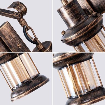 Elara Haus Industrial Style Wall Lamp - Metal Retro Design 6