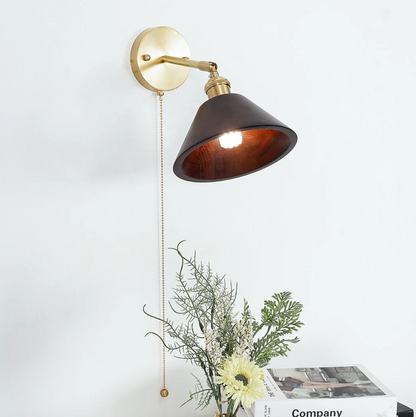 Industrial wall sconce with adjustable arm – loft style 0