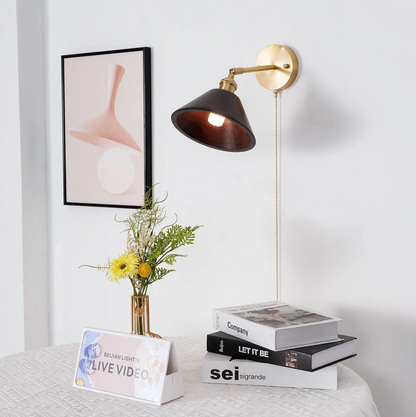 Industrial wall sconce with adjustable arm – loft style 1