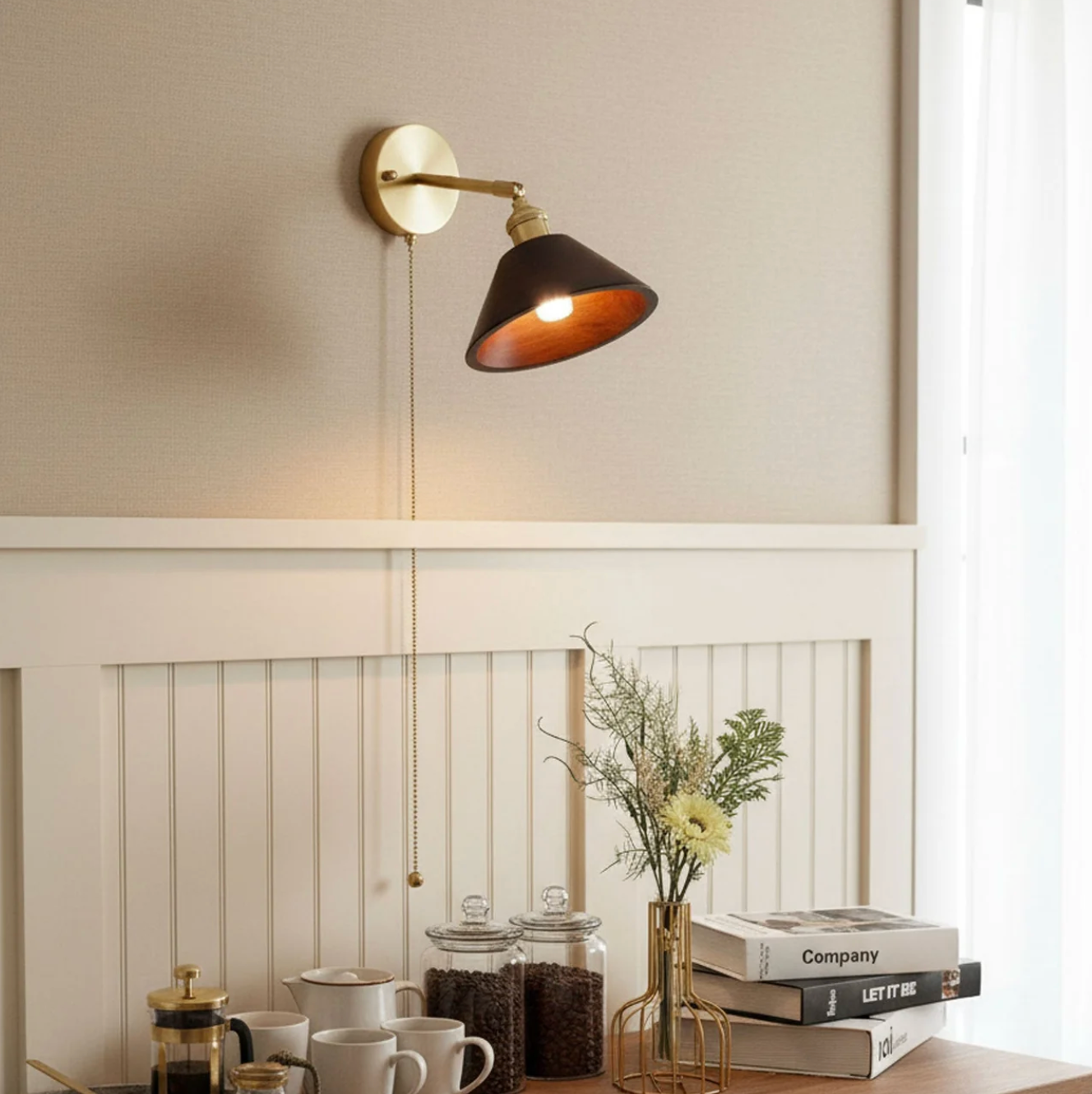 Industrial wall sconce with adjustable arm – loft style 7