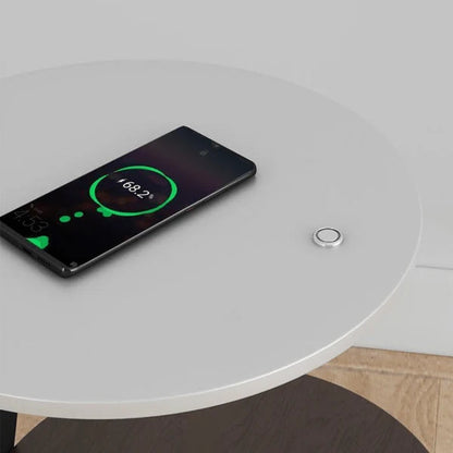 Modern bedside table with built-in LED lamp 4