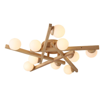 Matya Wood Ceiling Light 9