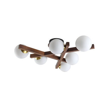 Matya Wood Ceiling Light 14