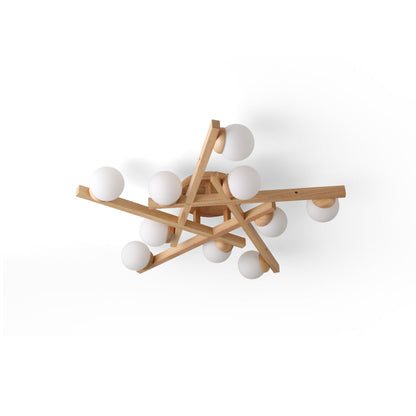 Matya Wood Ceiling Light 1