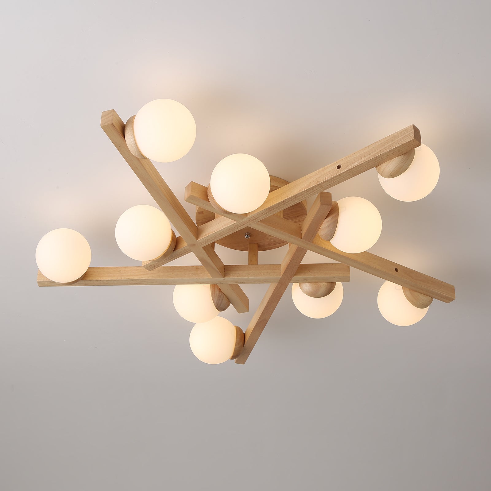 Matya Wood Ceiling Light 2