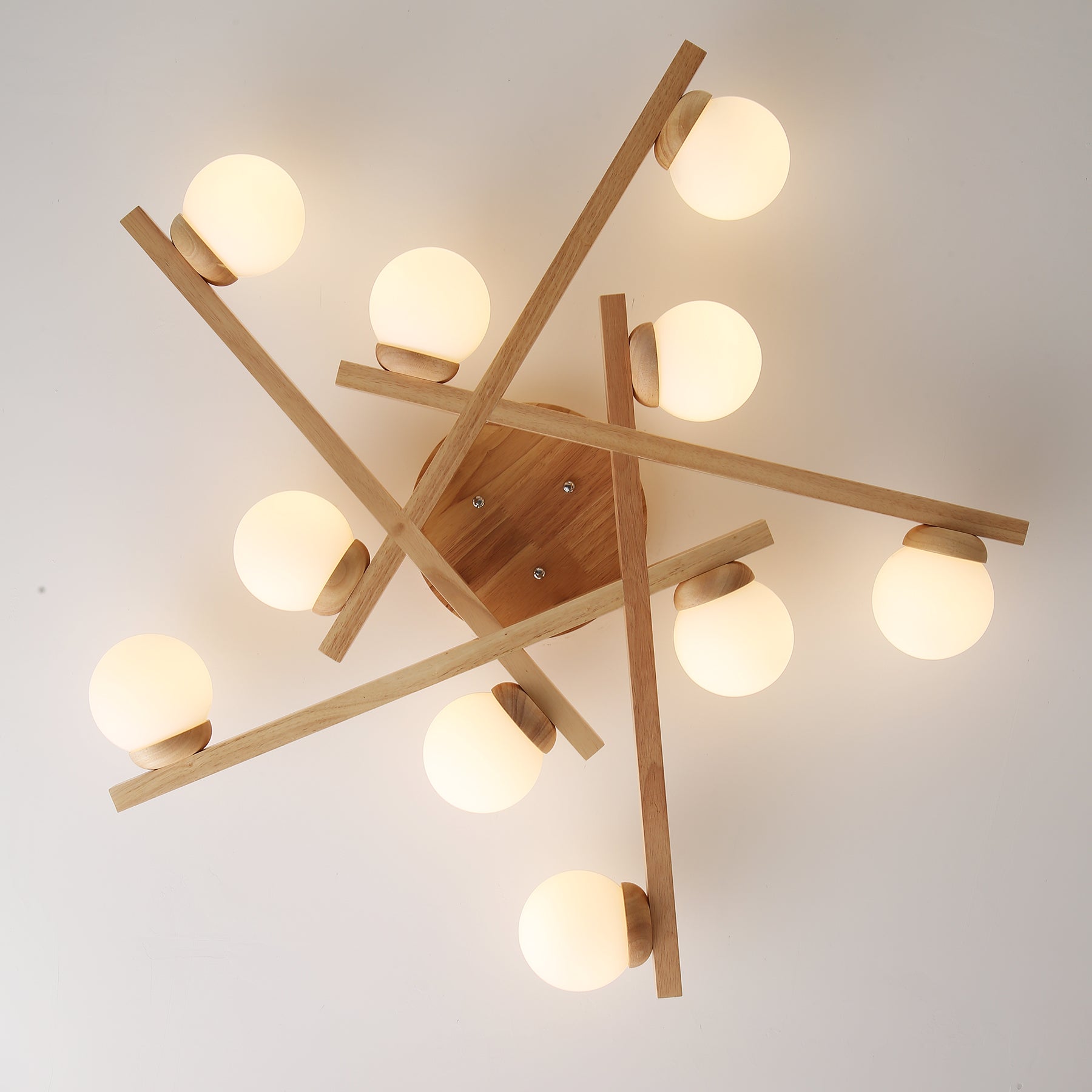 Matya Wood Ceiling Light 3