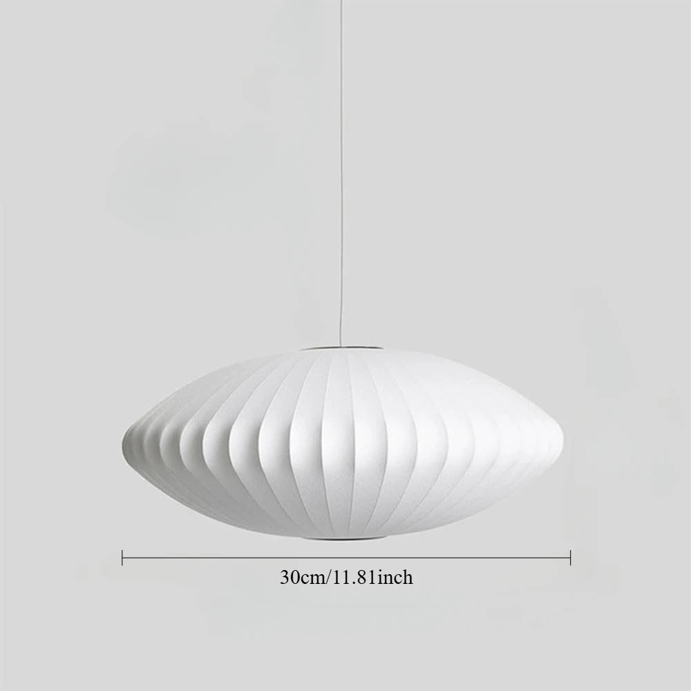 Japandi style pendant lamp – oriental paper lampshade for living room and bedroom 7
