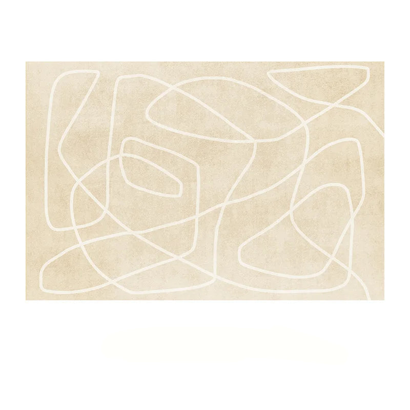 Thalirion - Japanese Minimalist Plush Non-Slip Rug for Bedroom and Living Room 0