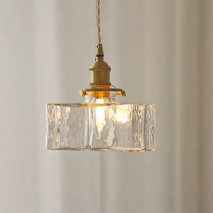 Jewel Glass Brass Pendant Light 10