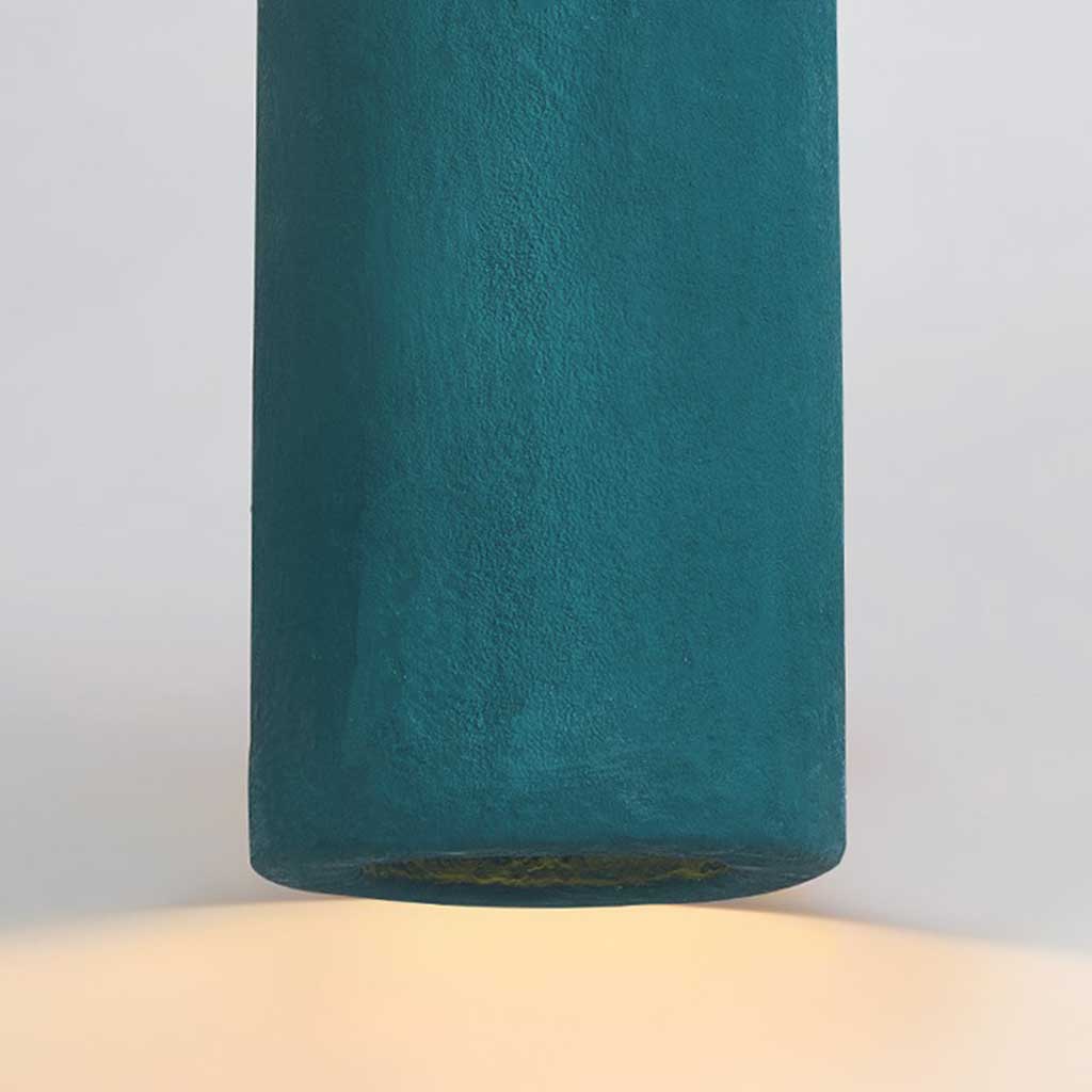 Pendant light minimalist Wabi-Sabi bottle, dark green 5