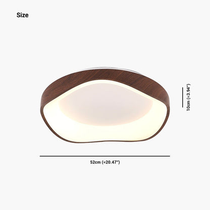 Recessed ceiling light, modern, unique Wabi-Sabi style 6