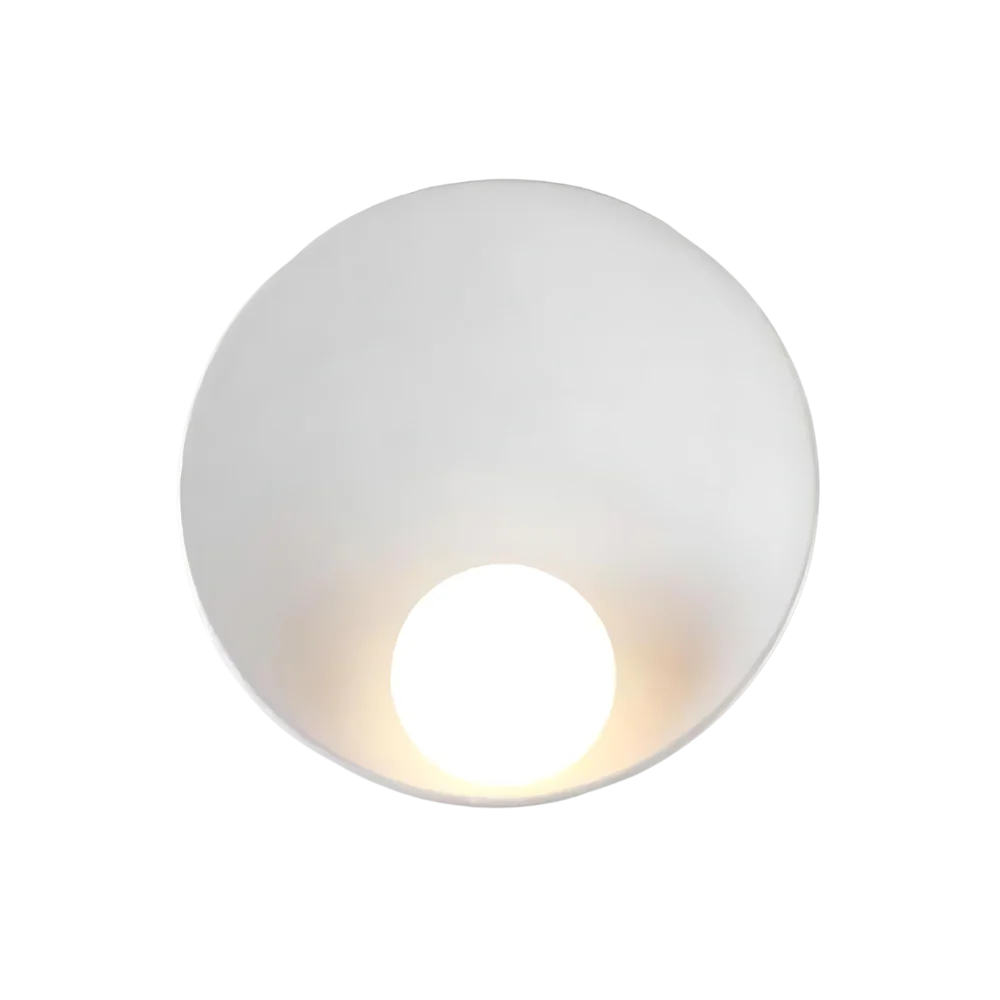 Serenity Modern Resin Japandi Metal Wall Lamp 9