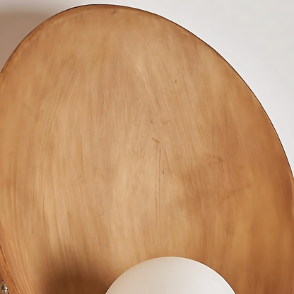 Serenity Modern Resin Japandi Metal Wall Lamp 5