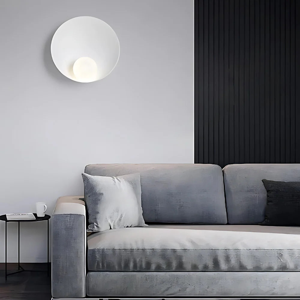 Serenity Modern Resin Japandi Metal Wall Lamp 6
