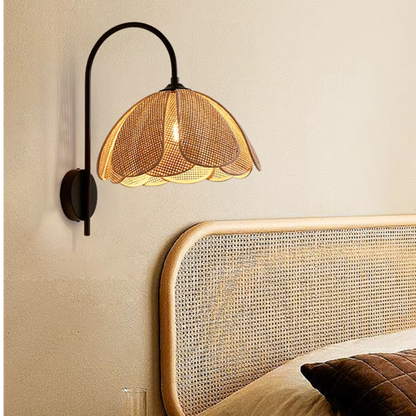 The Glow of Rattan Wall Light 3