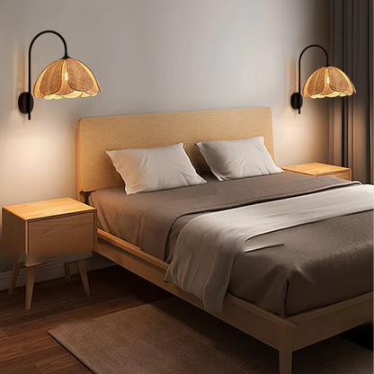 The Glow of Rattan Wall Light 4