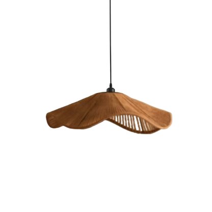 Cape Points Boho Natural Jute Fiber Pendant Light 1