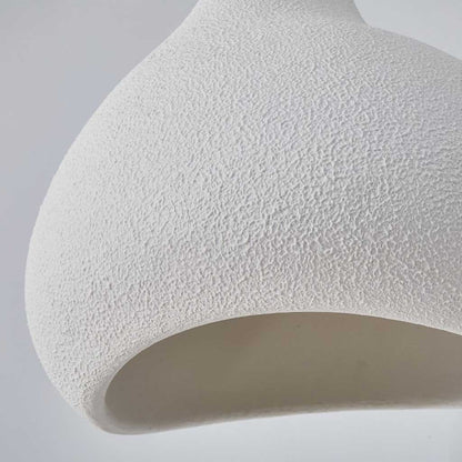 Pendant lamp Japanese Wabi-sabi irregular shape, white / beige 7