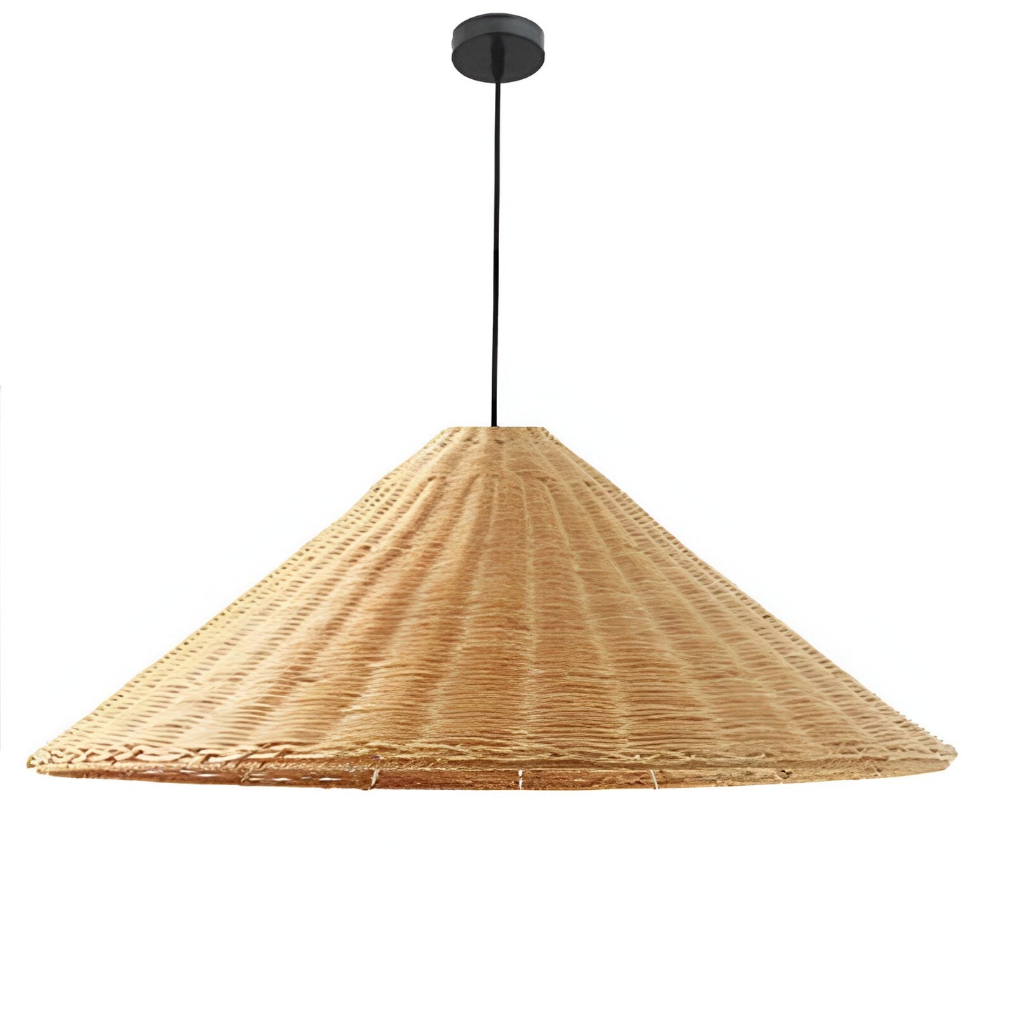 Japandi Artisan Shine Rattan Pendant Light 0