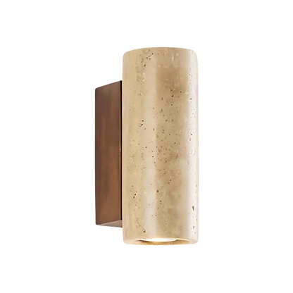 Wabi-Sabi Aura Travertine Wall Light 0