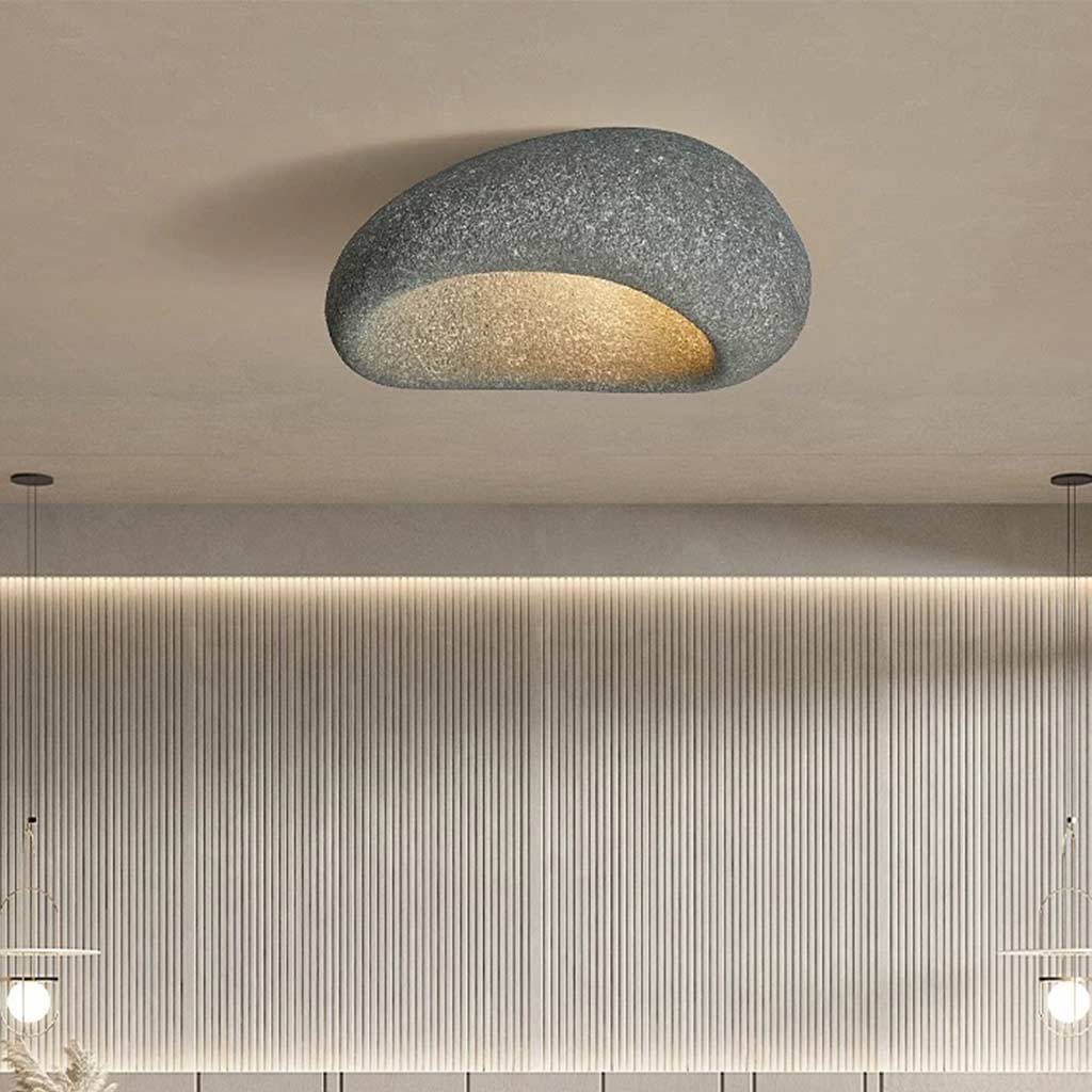 Ceiling light, recessed mounting, Japanese Wabi-Sabi cloud design, 5 colors 2