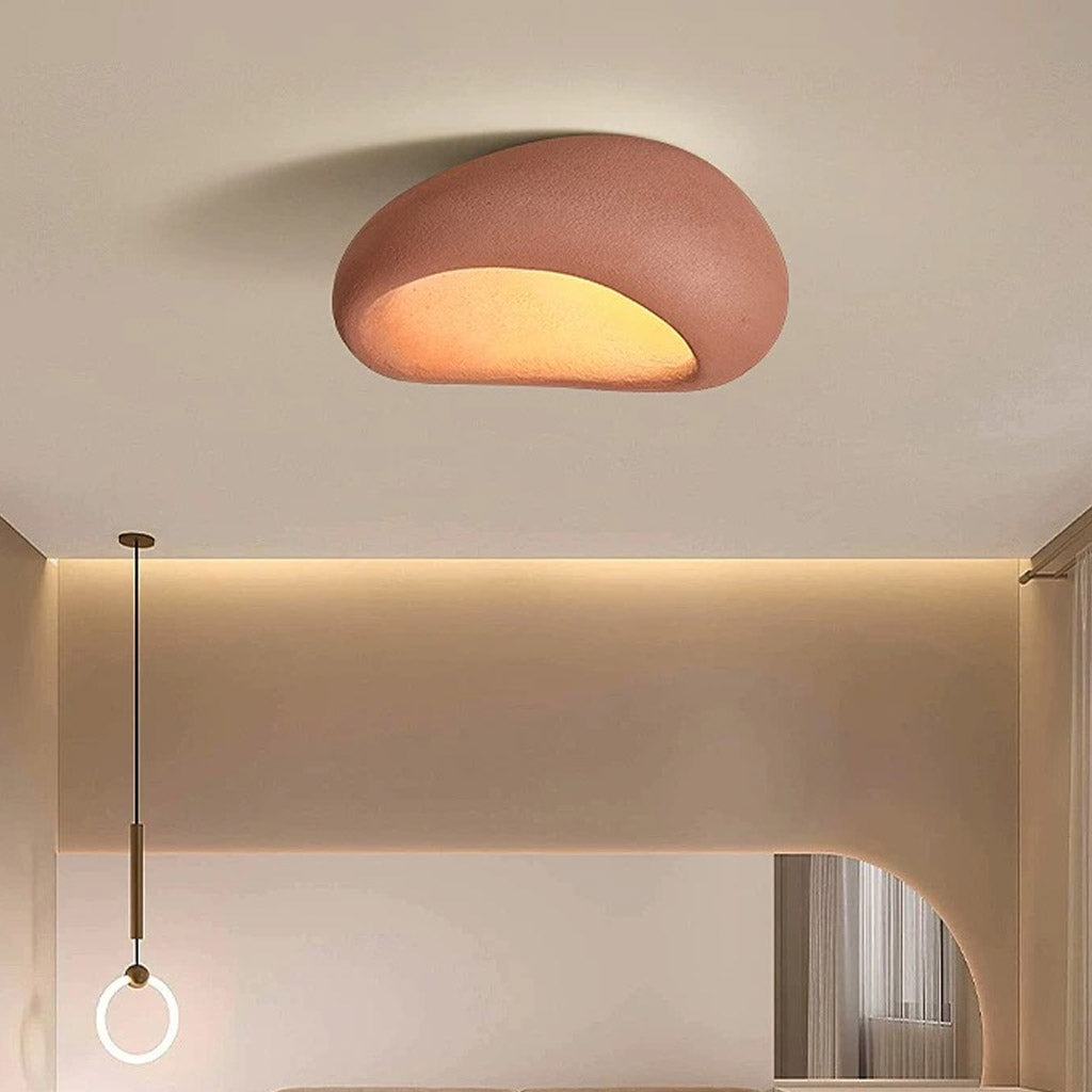 Ceiling light, recessed mounting, Japanese Wabi-Sabi cloud design, 5 colors 3