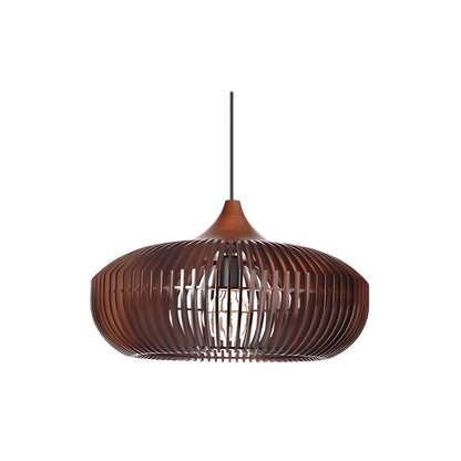 The Halo of Zen Japandi Wood Pendant Light 0