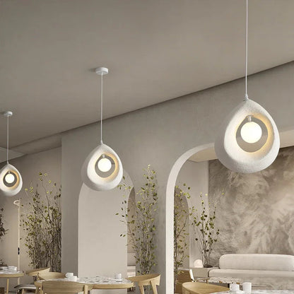 Hayami Wabi Sabi Resin Pendant Light 8