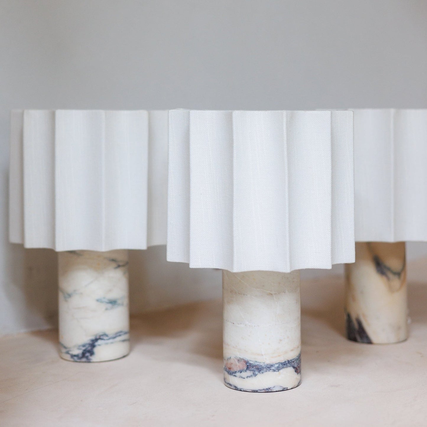 Calacatta Marble Rechargeable Table Lamp 3