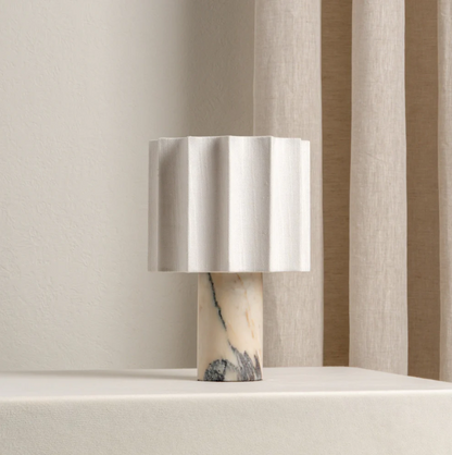 Calacatta Marble Rechargeable Table Lamp 0