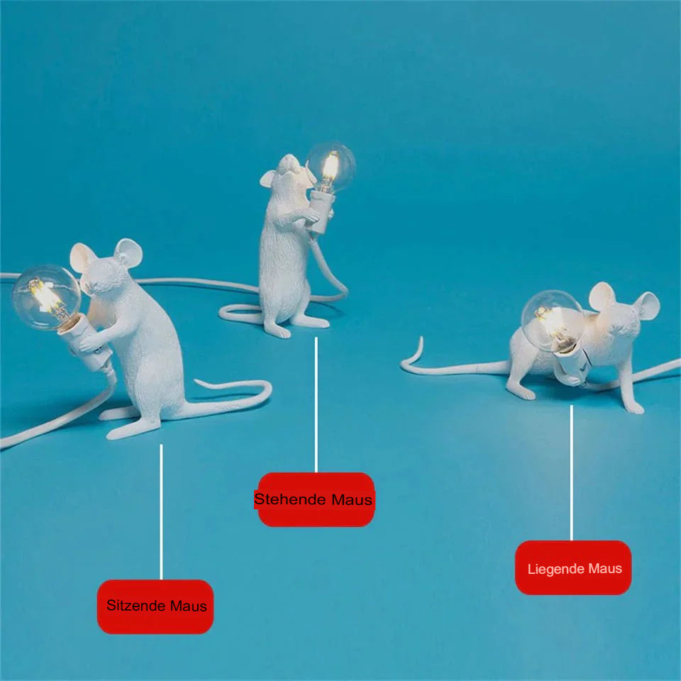 The Curious Explorer – A Playful Mouse Lamp 3