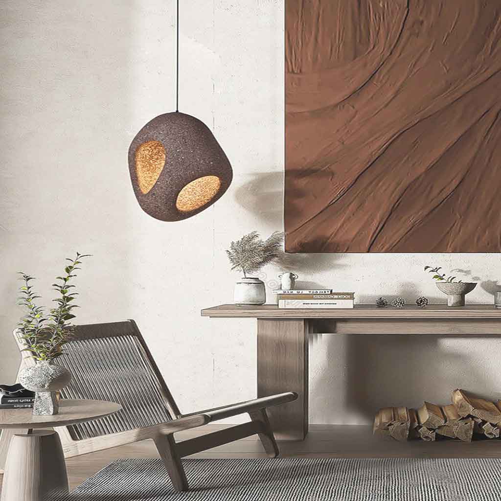 Pendant light Minimalist Wabi-sabi irregular 4