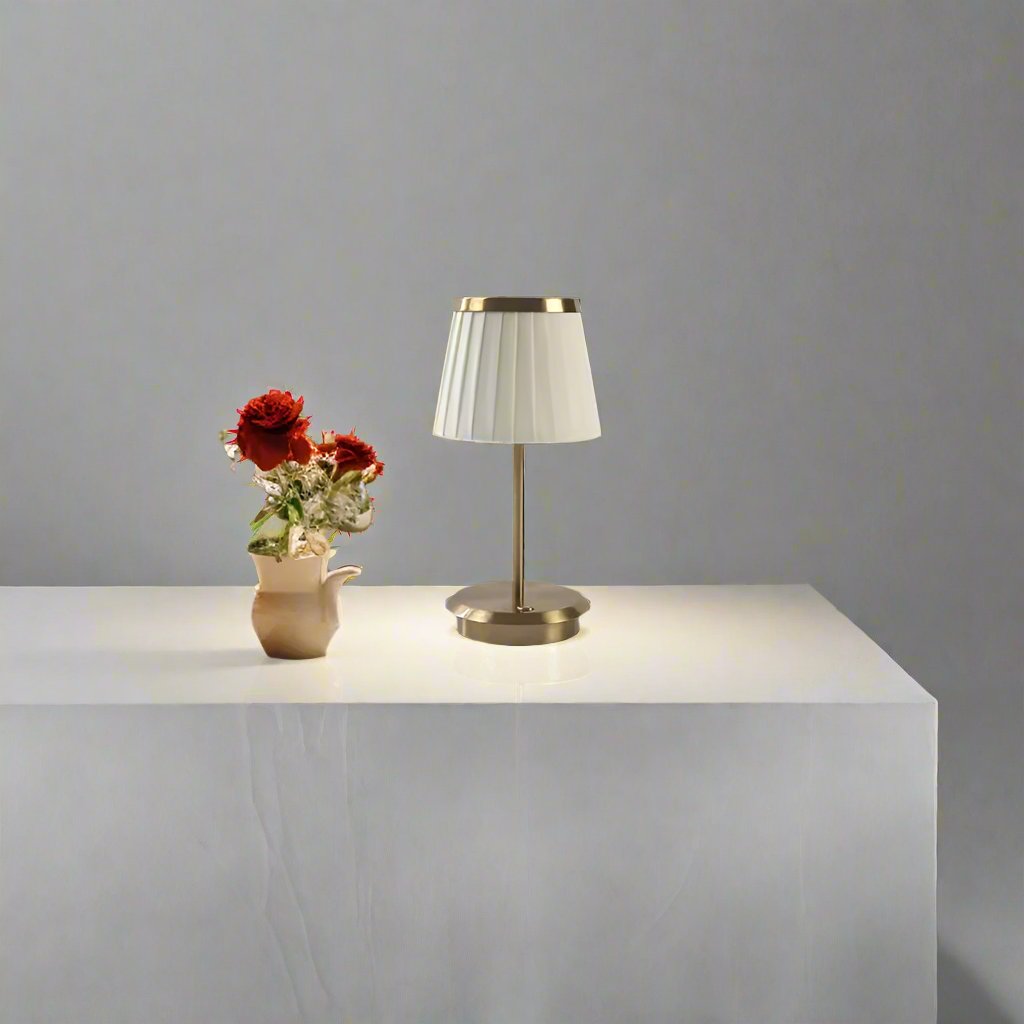 Classic Wireless Elegance Fabric Table Lamp 7