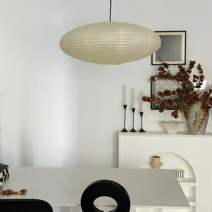 The Mist Shard Japandi Paper Pendant Light 3