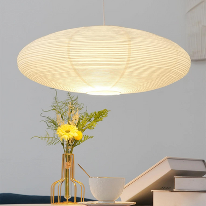 The Mist Shard Japandi Paper Pendant Light 4
