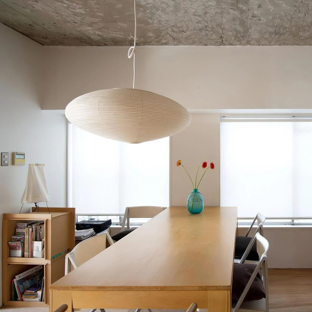 The Mist Shard Japandi Paper Pendant Light 5