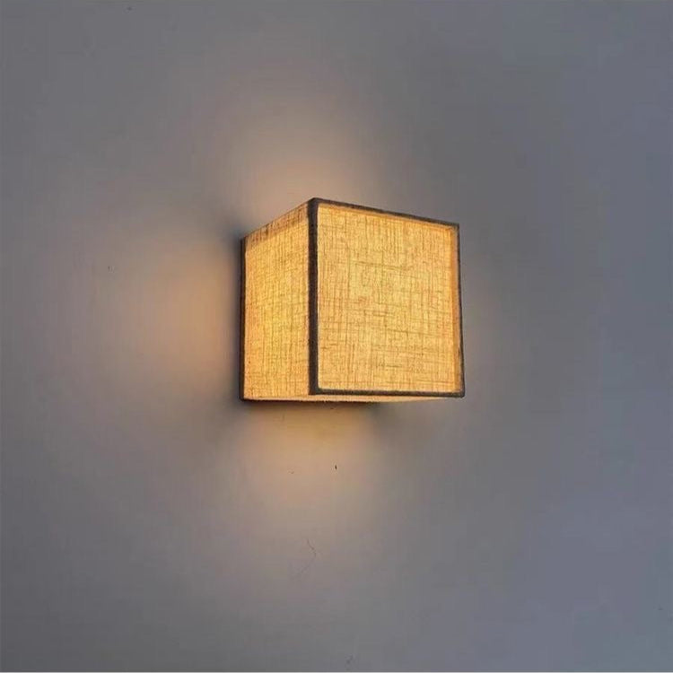 Zenform Glow Japanese Wabi-Sabi Fabric Wall Lamp 4