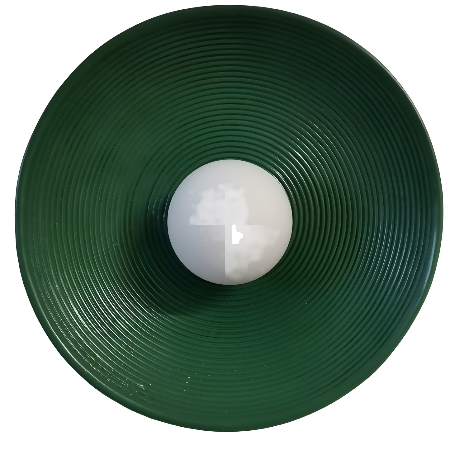Retro Ceramic Style Resin Round Japandi LED Wall Light 1