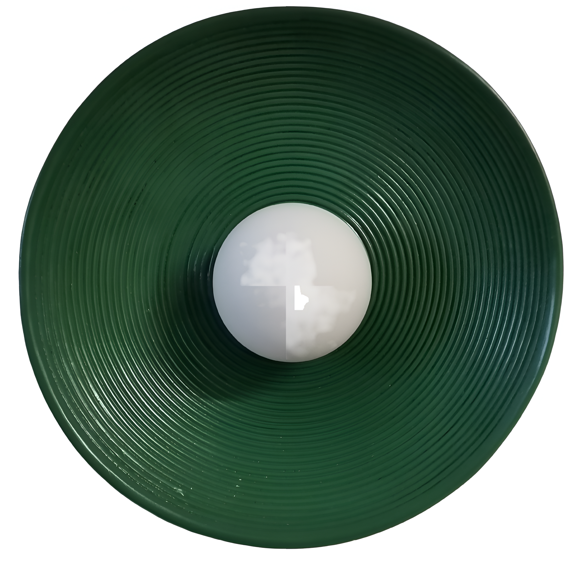 Retro Ceramic Style Resin Round Japandi LED Wall Light 1