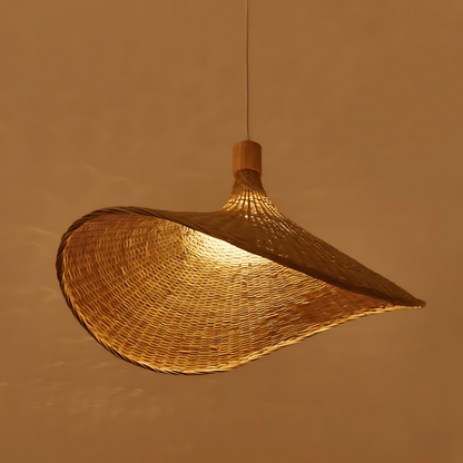 Rustic Raphia Charm Rattan Light 8
