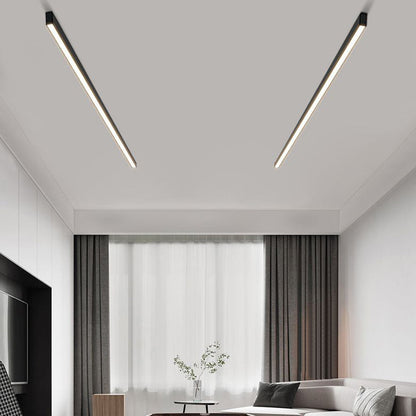 Elara Haus Linear Black Ceiling Light - Metal Contemporary Design 3