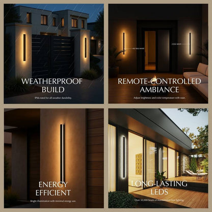 Helios Outdoor LED Wall Lamp 8