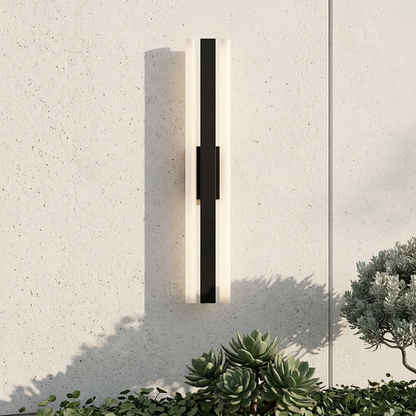 Elara Haus Linear Outdoor LED Strip Wall Light