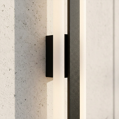 Elara Haus Linear Outdoor LED Strip Wall Light