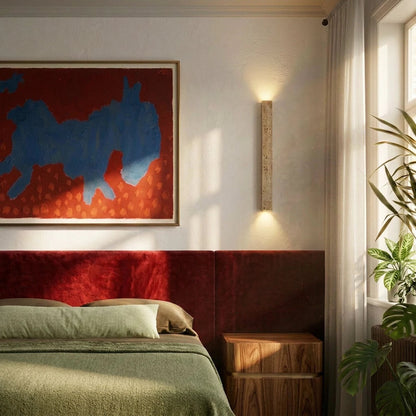 Olorva Travertine Wall Lamp 7