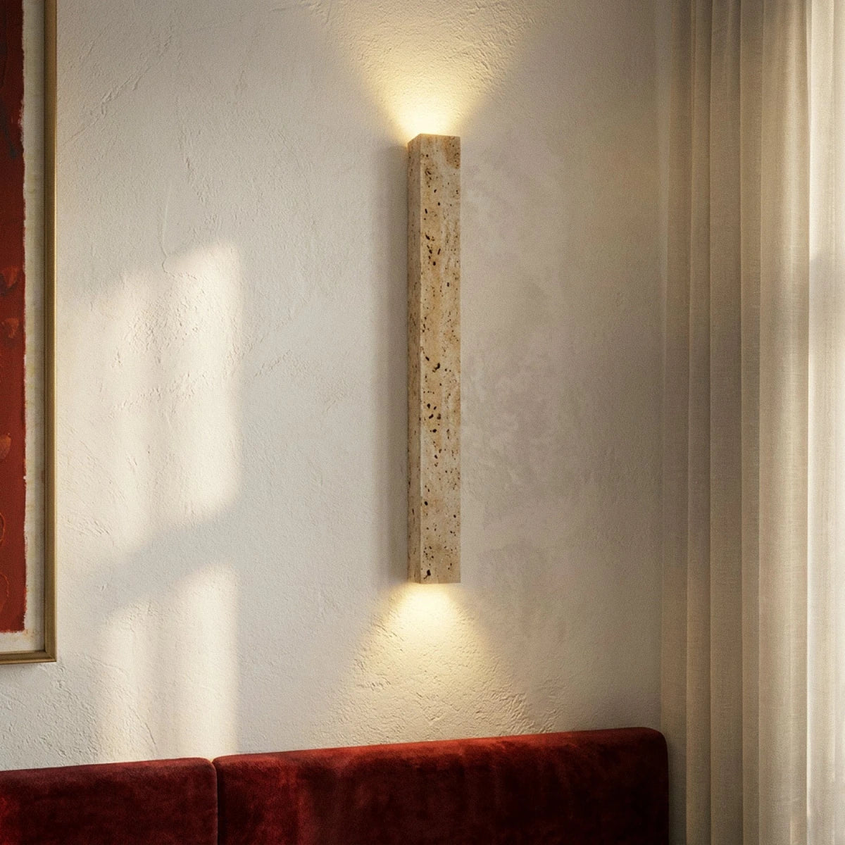 Olorva Travertine Wall Lamp 8
