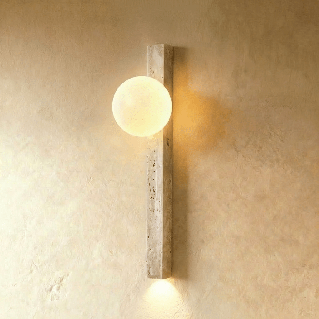 Olorva Travertine Wall Lamp 3