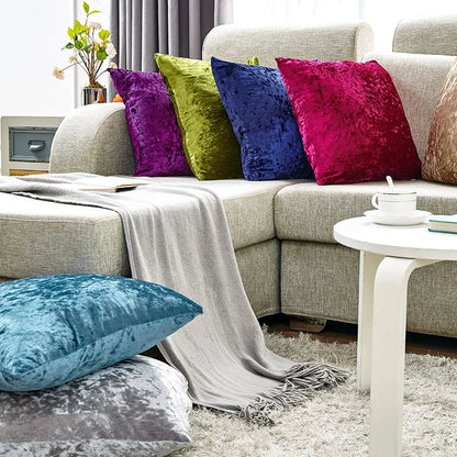 Carina - Super Soft Velour Decorative Cushion for Sofa and Living Room 1