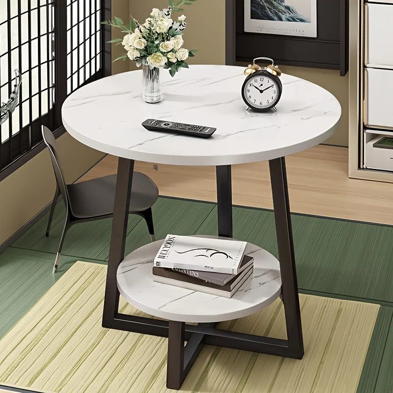Aralynae - Modern Two-Level Side Table 1