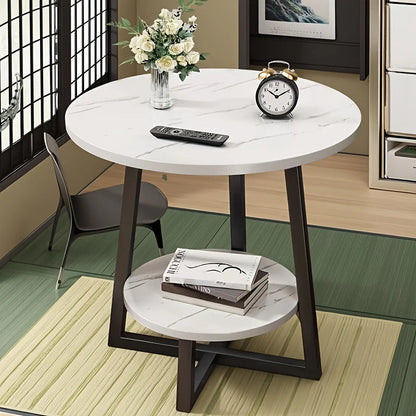 Aralynae - Modern Two-Level Side Table 1
